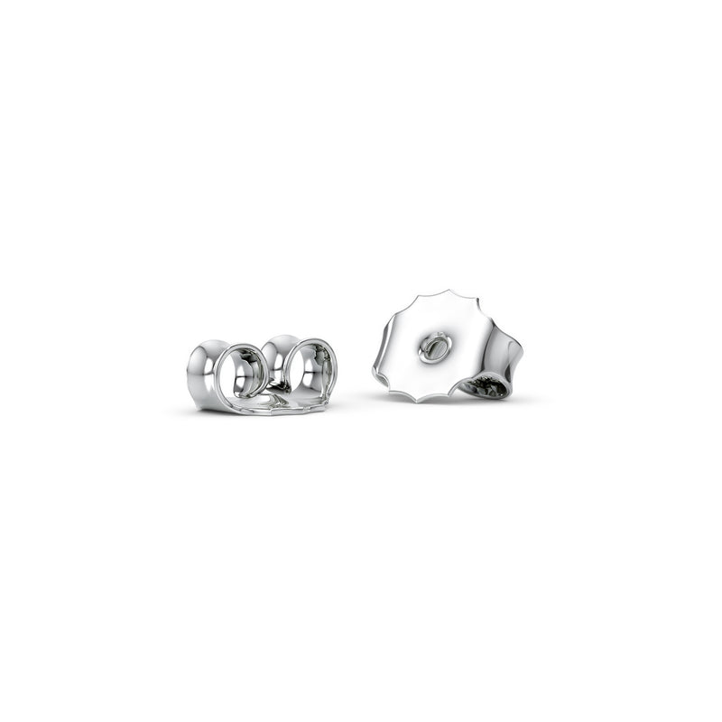 1CT Oval Shape Moissanite Diamond Bezel Stud Earring For Her