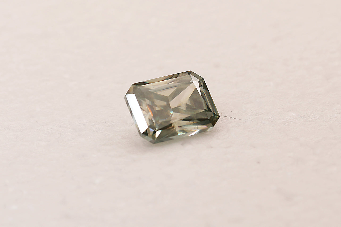 21.51ct radiant shape loose moissanite diamond