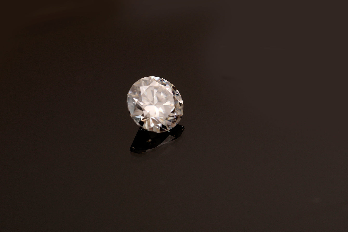 8mm Round Shape Colorless Moissanite Handmade Diamond For Making Jewelry